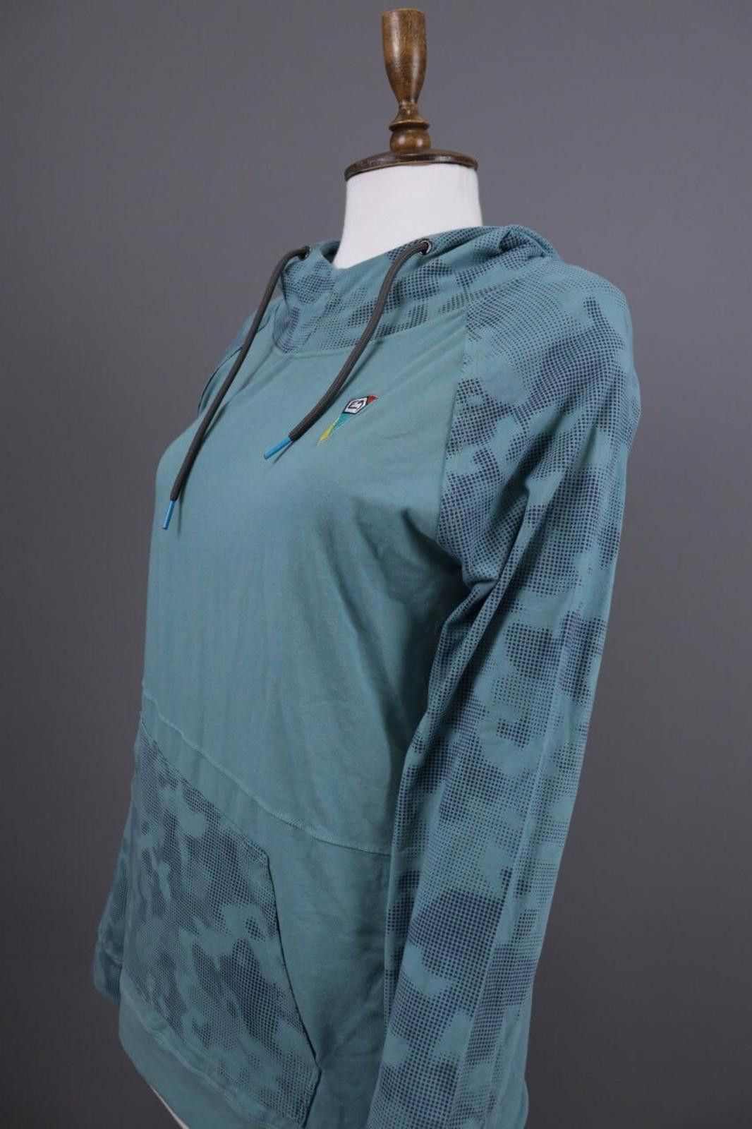 Designer E9 SQU-C Blue Outdoor Climbing Hoodie Sweater Size S Size S / US 4 / IT 40 - 10 Thumbnail