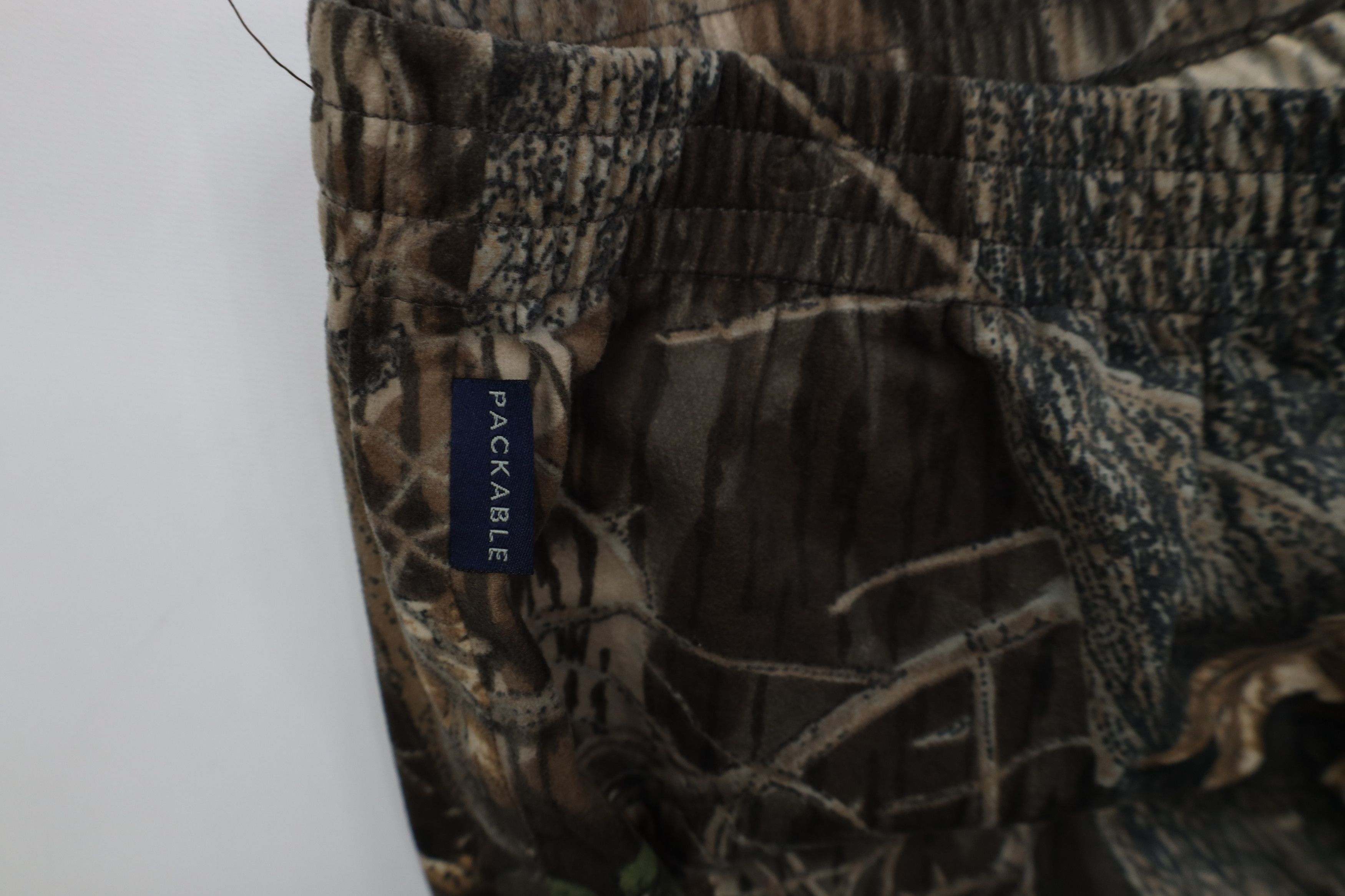 Columbia Vintage 90s Columbia Mossy Oak Chamois Cloth Wide Leg Pants Size US 38 / EU 54 - 6 Thumbnail