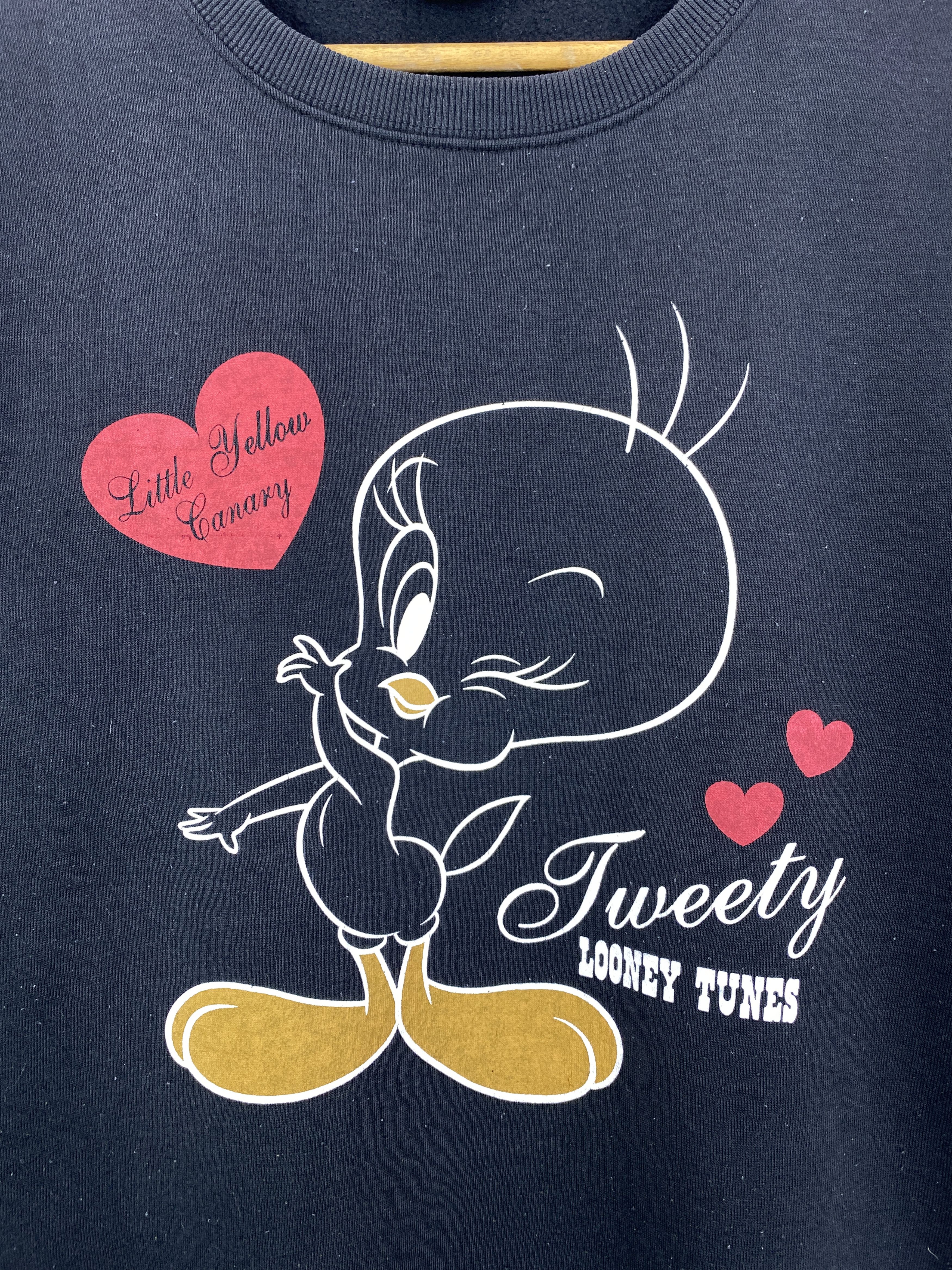 Vintage Vintage Looney Tunes Tweety Pullover Sweatshirt SH0154 Size US L / EU 52-54 / 3 - 8 Thumbnail