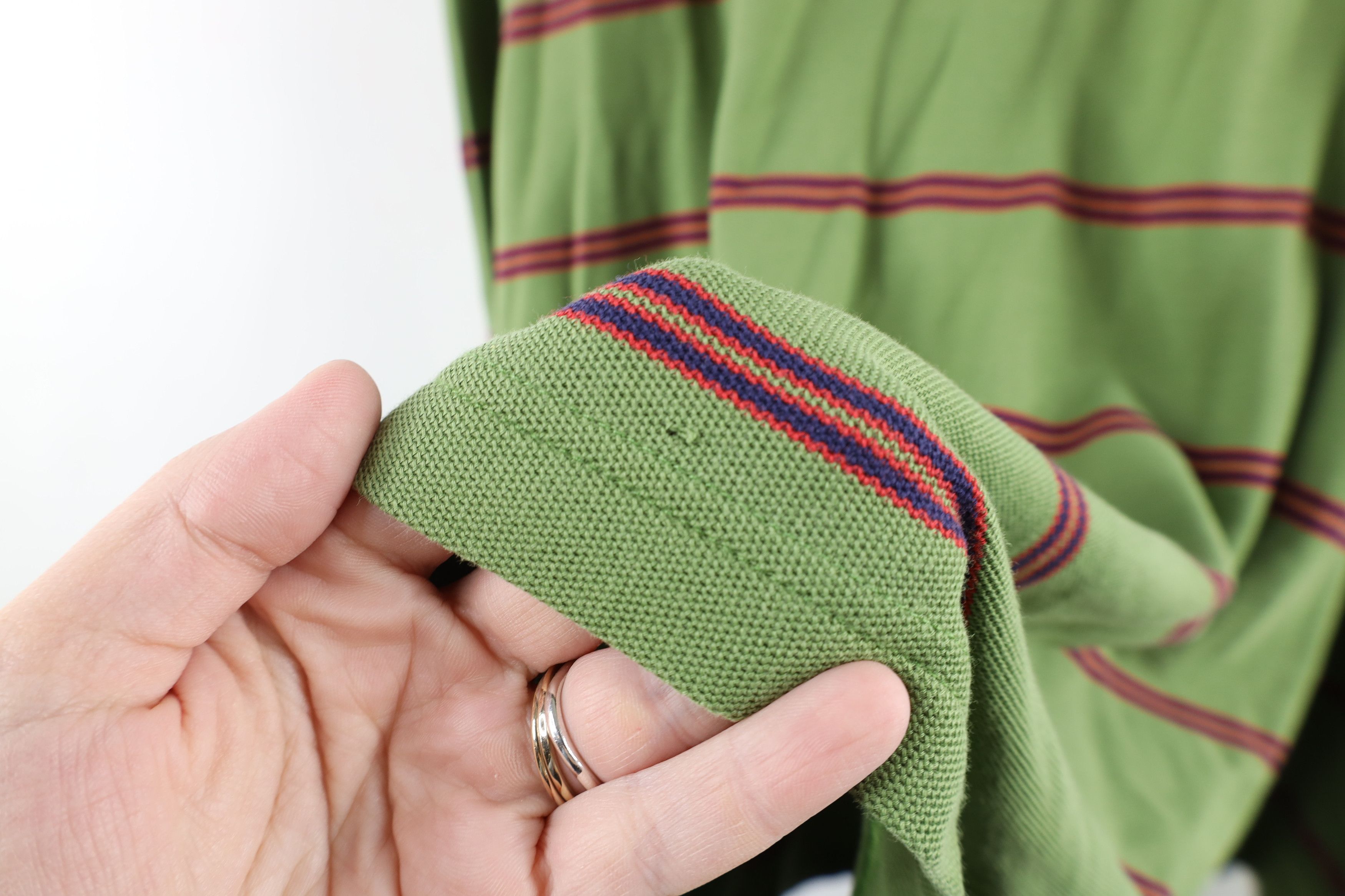 Brooks Brothers Vintage Brooks Brothers Striped Long Sleeve Rugby Polo Size US L / EU 52-54 / 3 - 6 Thumbnail