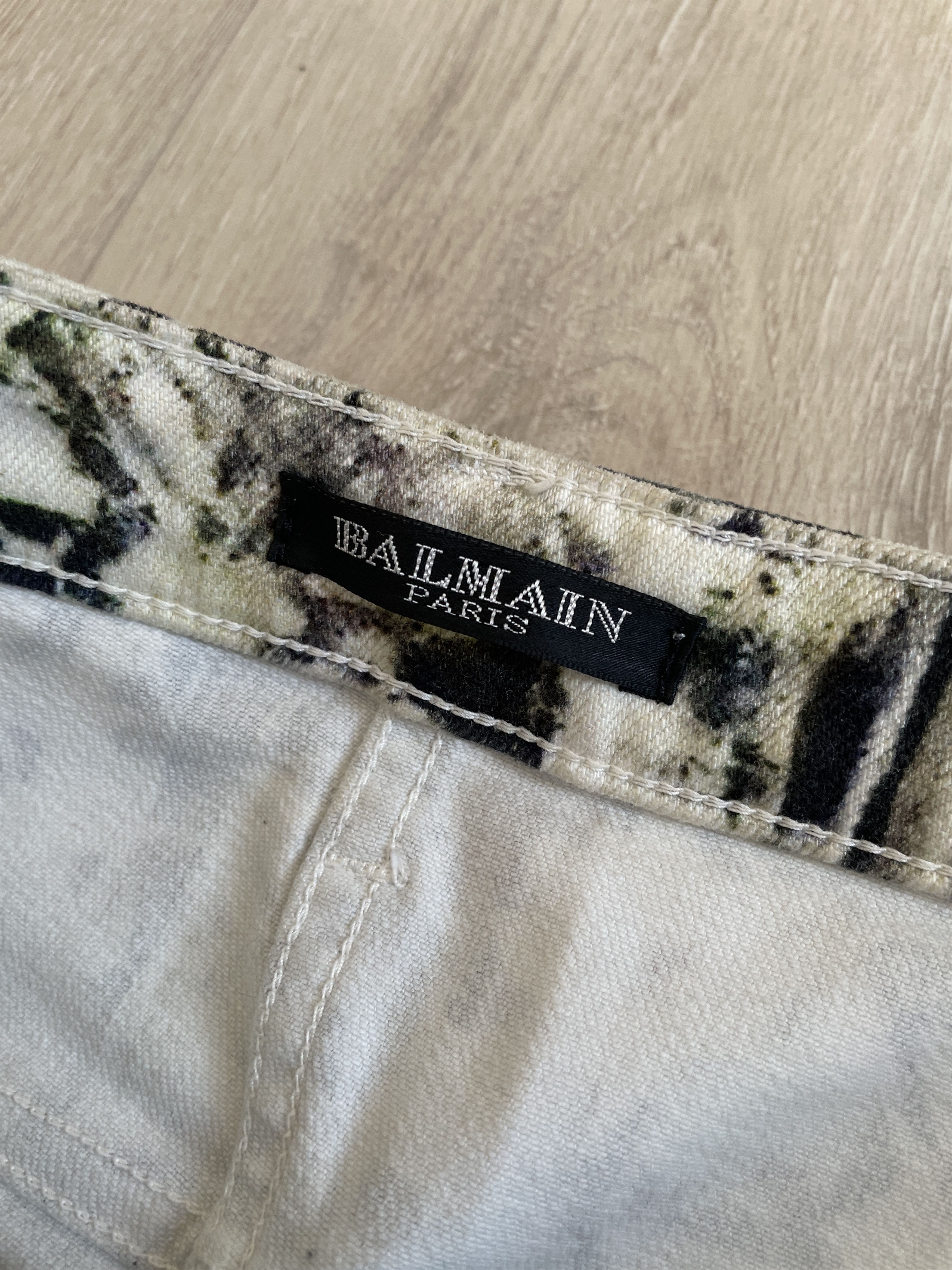 Balmain Balmain SS12 biker jeans by Oliver Rousteing Size 28" / US 6 / IT 42 - 11 Thumbnail