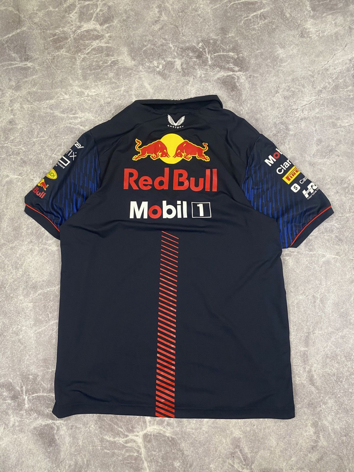 Castore Castore Mobil 1 Honda Red bull Racing Jersey Size: L Size US M / EU 48-50 / 2 - 8 Thumbnail