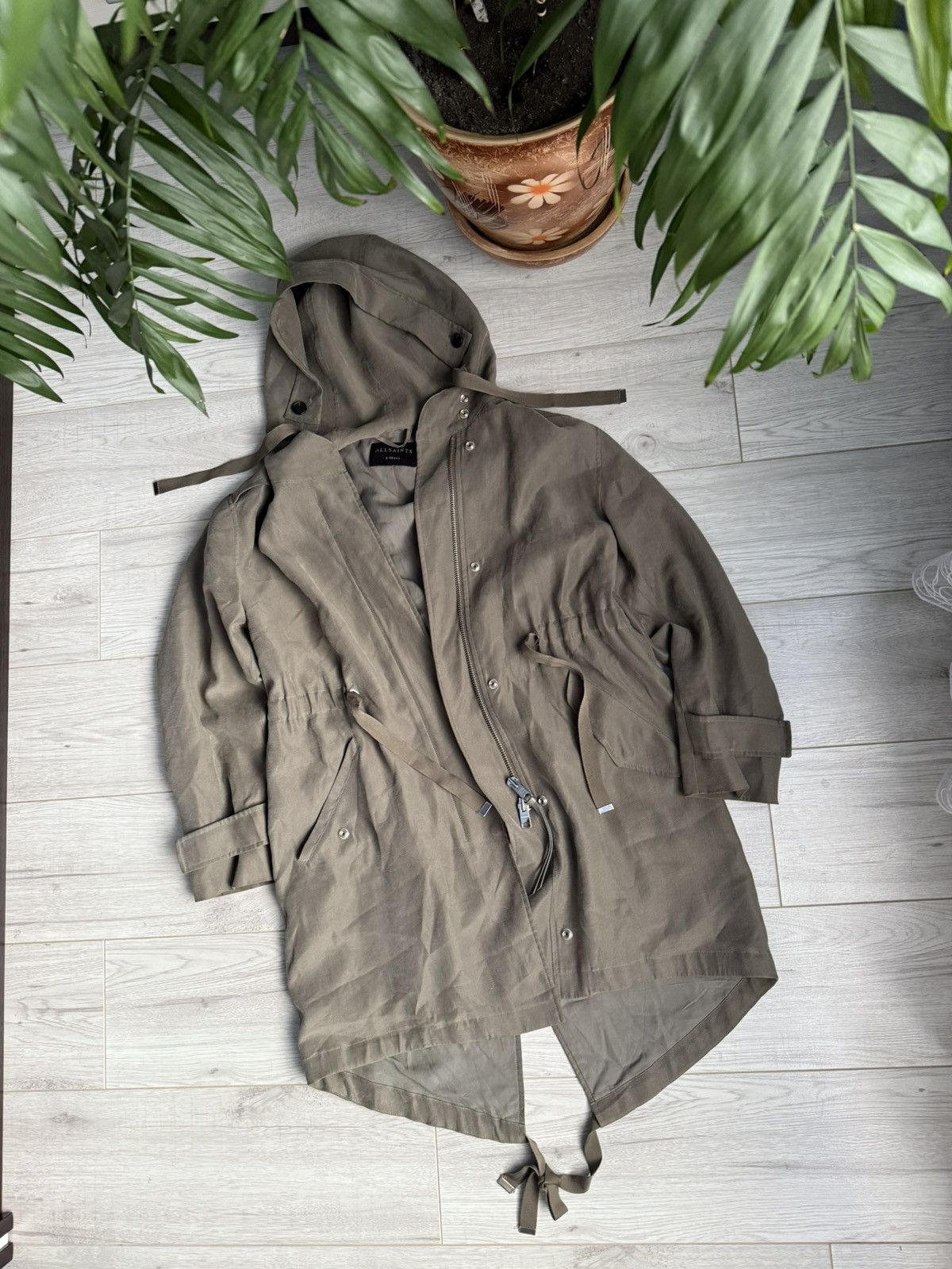 Allsaints Allsaints parka Jacket long coat Size US S / EU 44-46 / 1 - 1 Thumbnail