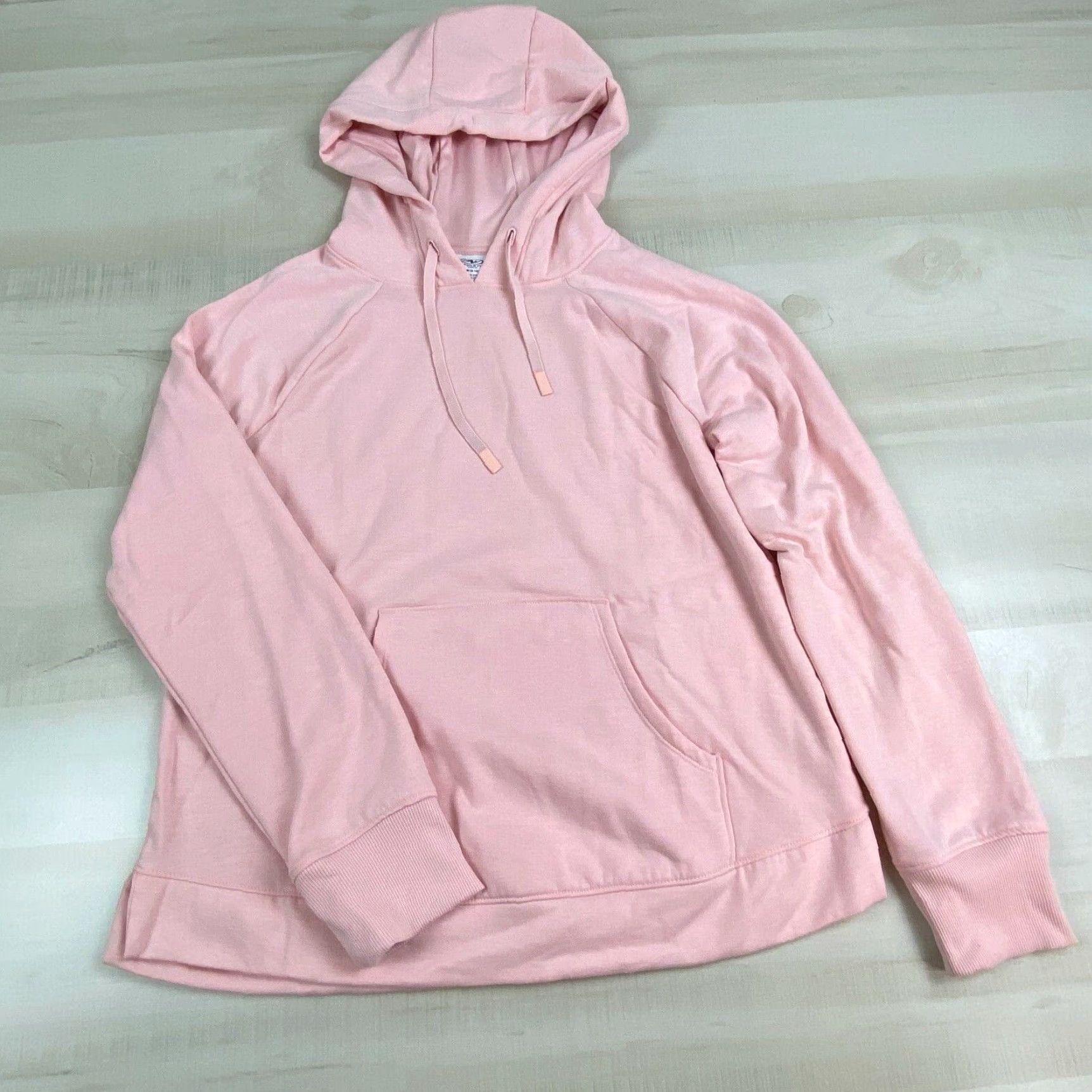 Athletic Works Athletic Works Womens Hoodie Sweatshirt Medium Pink Front Pocket Soft Ladies Hoodie Size M / US 6-8 / IT 42-44 - 2 Thumbnail