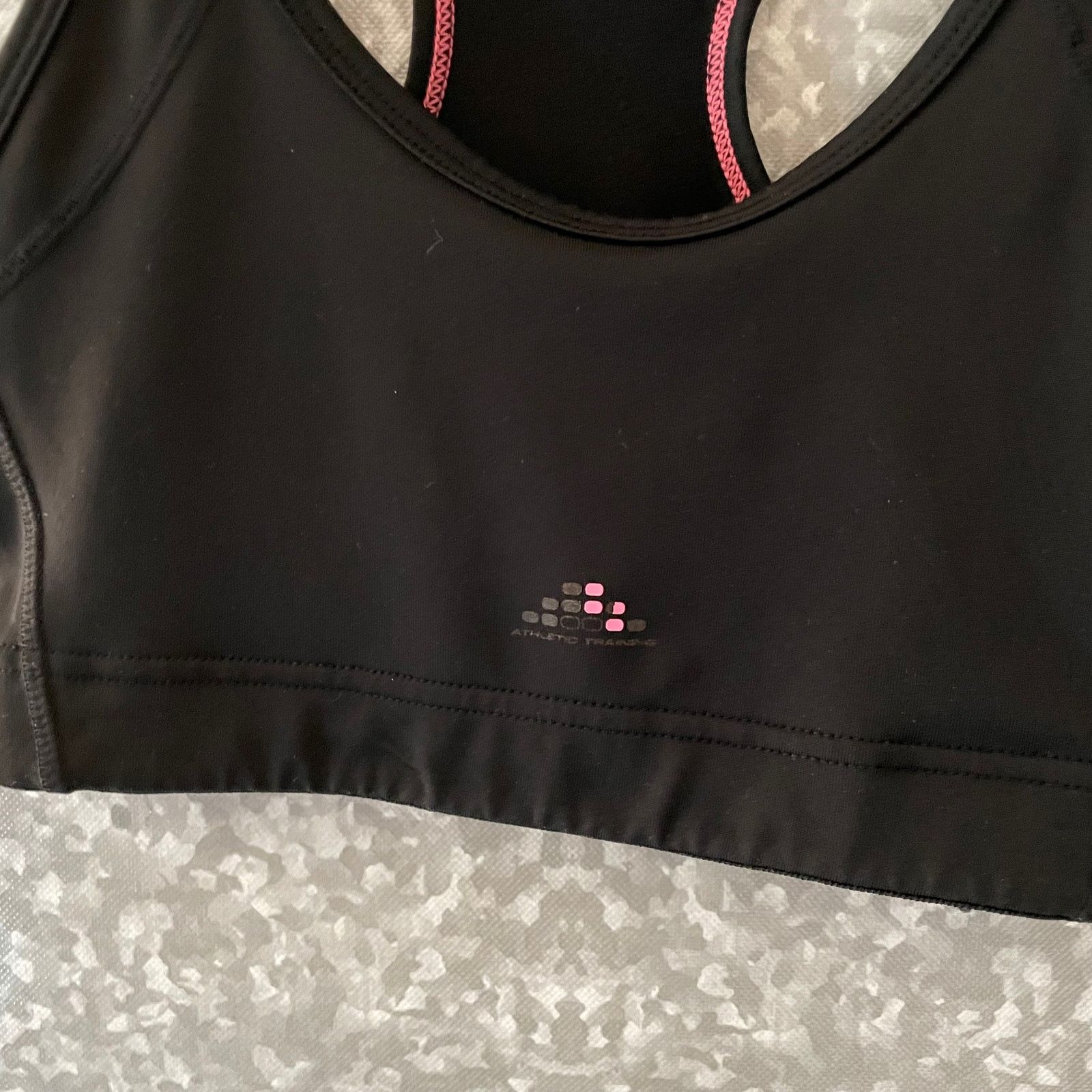 H&M H&M Sport Athletic Black Racerback Sports Bra - Size Small Size ONE SIZE - 3 Thumbnail