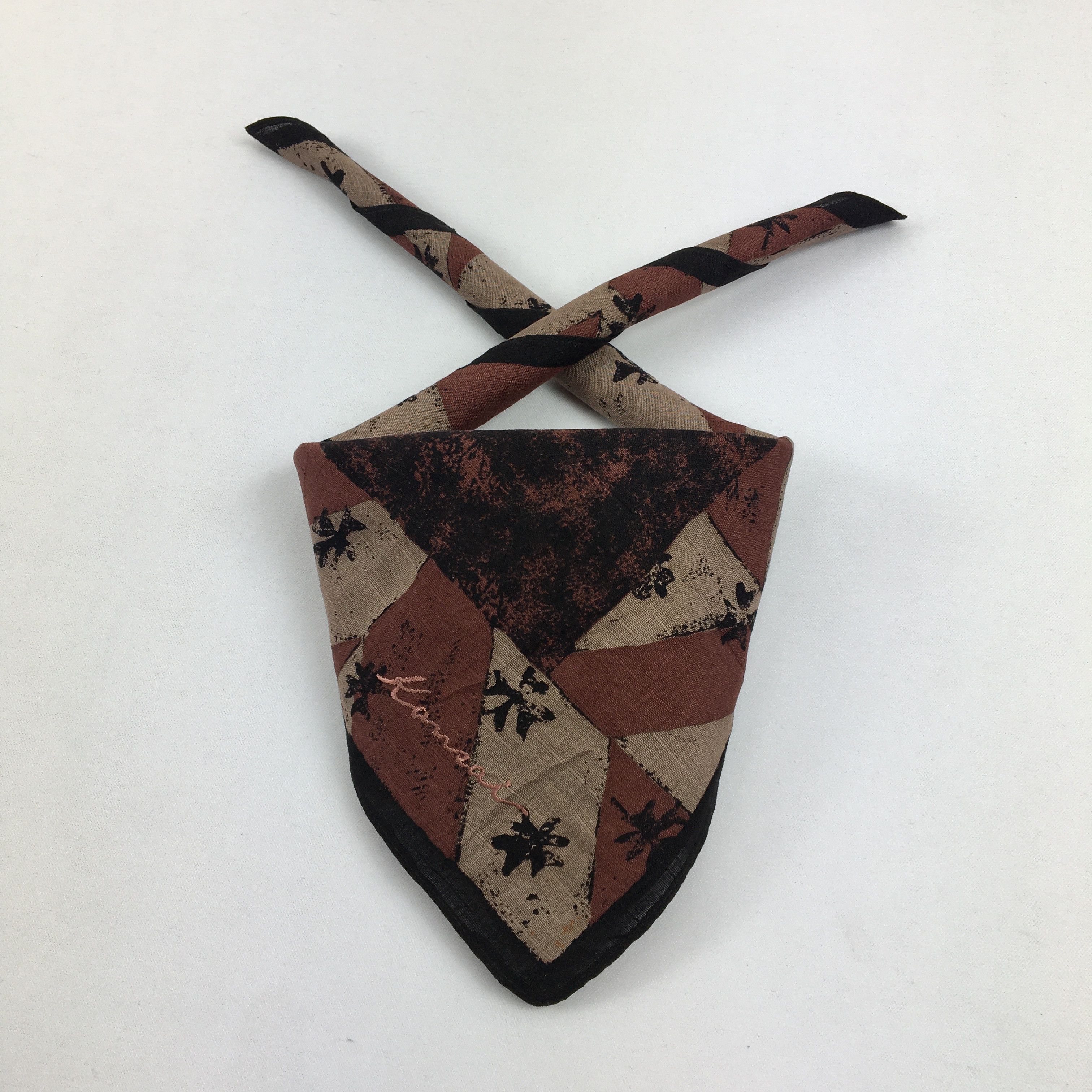 Kansai Yamamoto Kansai Handkerchief Neckerchief Bandana - AC72971 Size ONE SIZE - 1 Thumbnail