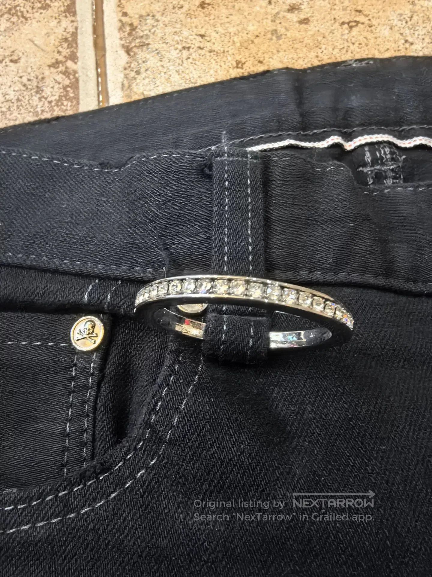 Mastermind Japan mastermind JAPAN MMJ Black Jeans L. Size US 28 / EU 44 - 4 Thumbnail