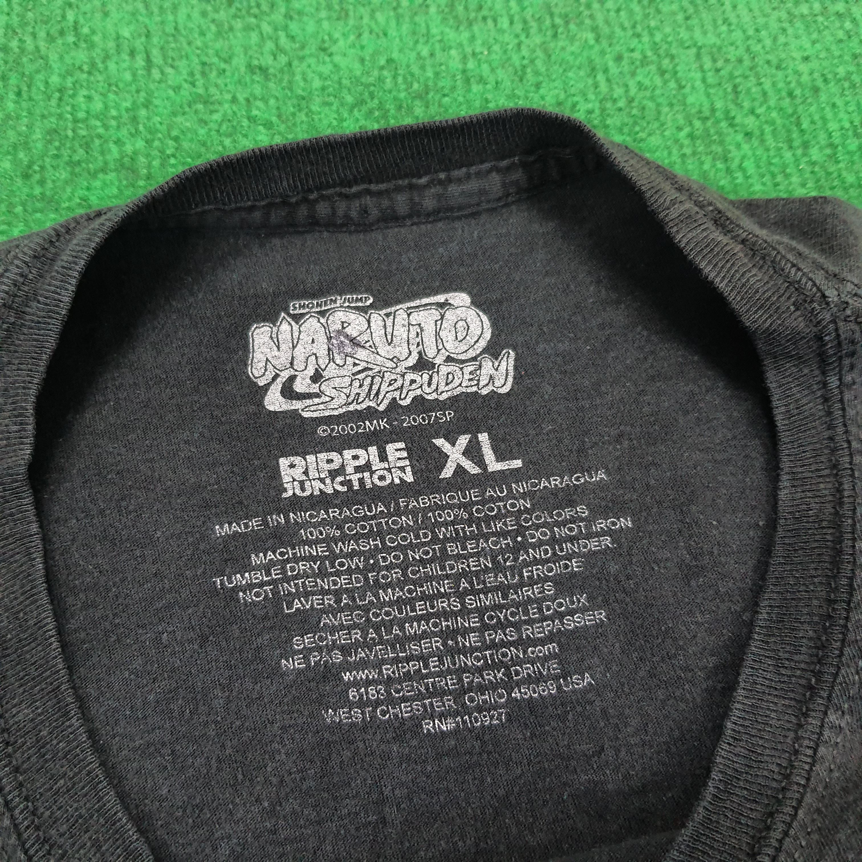 Vintage Vintage Anime Naruto Shippuden Uchiha Sasuke T-shirt Size US XXL / EU 58 / 5 - 5 Thumbnail