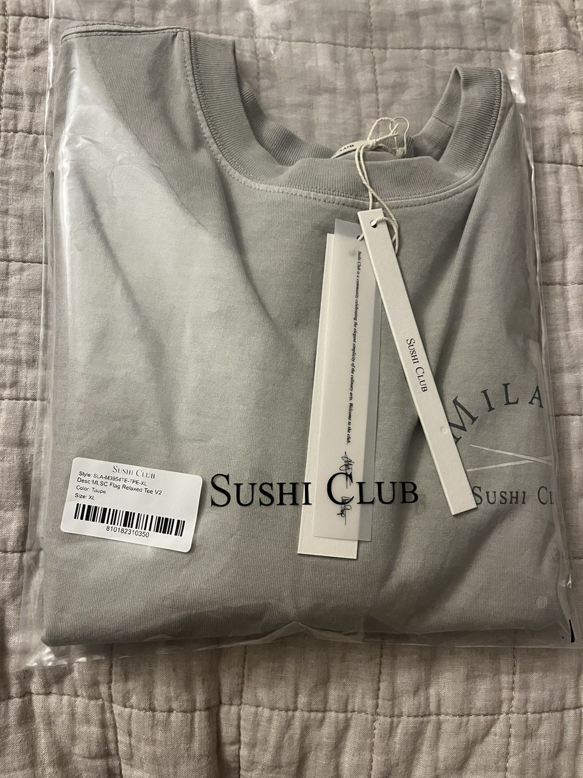 Stampd Sushi Club Milan flag tee Size US XL / EU 56 / 4 - 7 Thumbnail