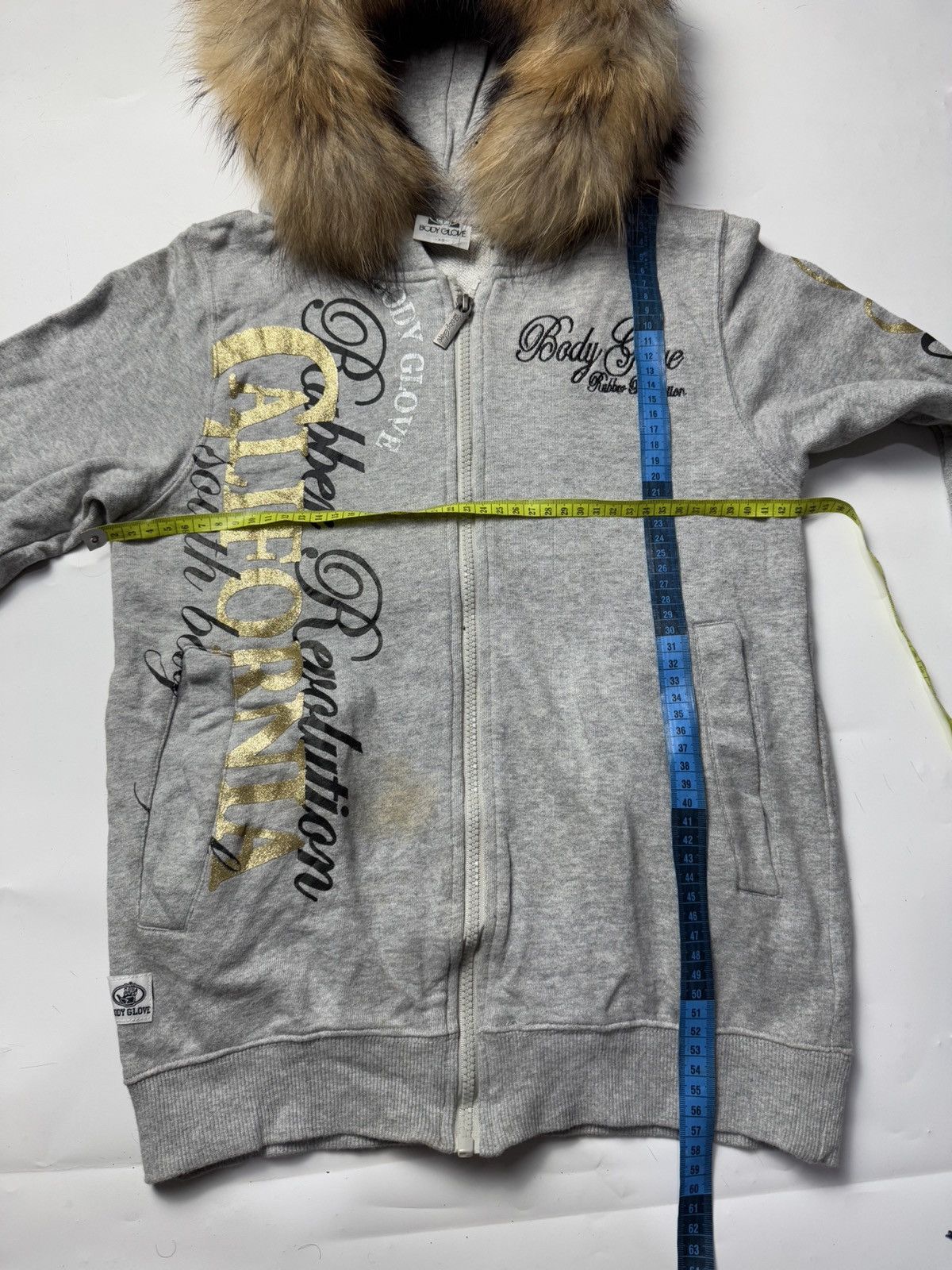 Beauty Beast × Hysteric Glamour × Japanese Brand Fur Hoodie Poem Body Glove Japanese Brand Size US S / EU 44-46 / 1 - 7 Thumbnail