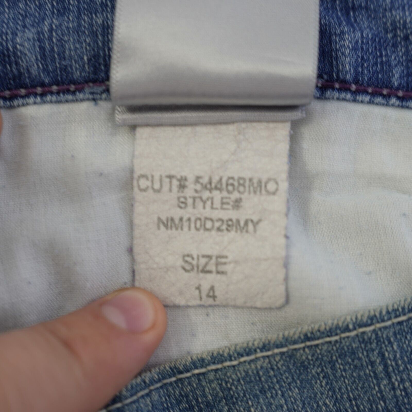 NYDJ NYDJ Not Your Daughters Jeans Blue Denim Size 14 6/28 High R Size 36" / US 14 / IT 50 - 10 Thumbnail