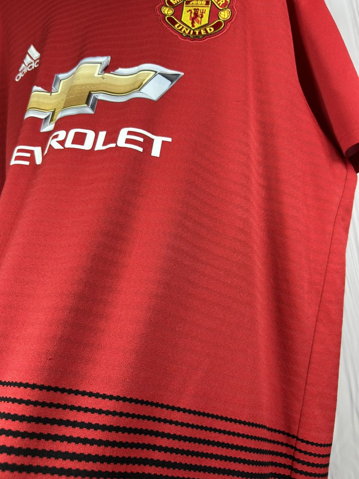 Adidas MANCHESTER UNITED 2018 2019 HOME SHIRT Adidas Size XL Size US XL / EU 56 / 4 - 7 Thumbnail