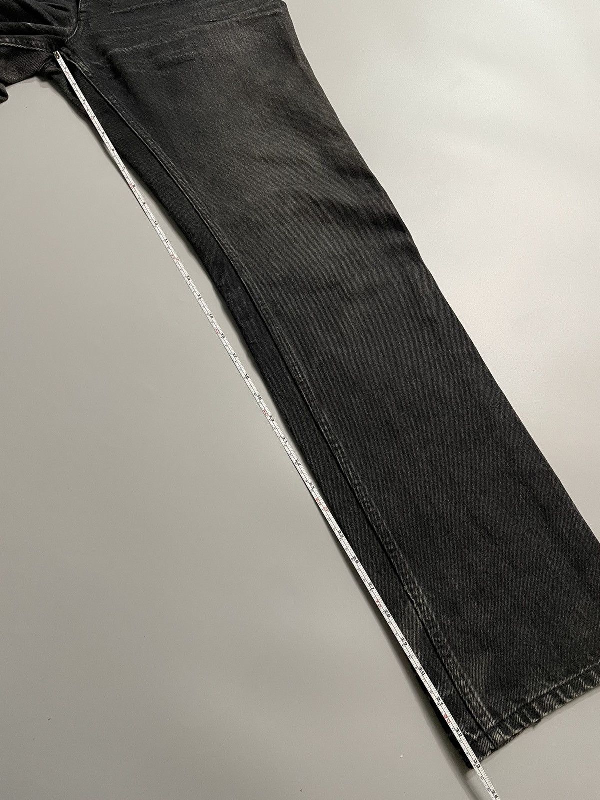 If Six Was Nine Yoshiyuki Konishi Black Washed Denim Size US 32 / EU 48 - 25 Thumbnail