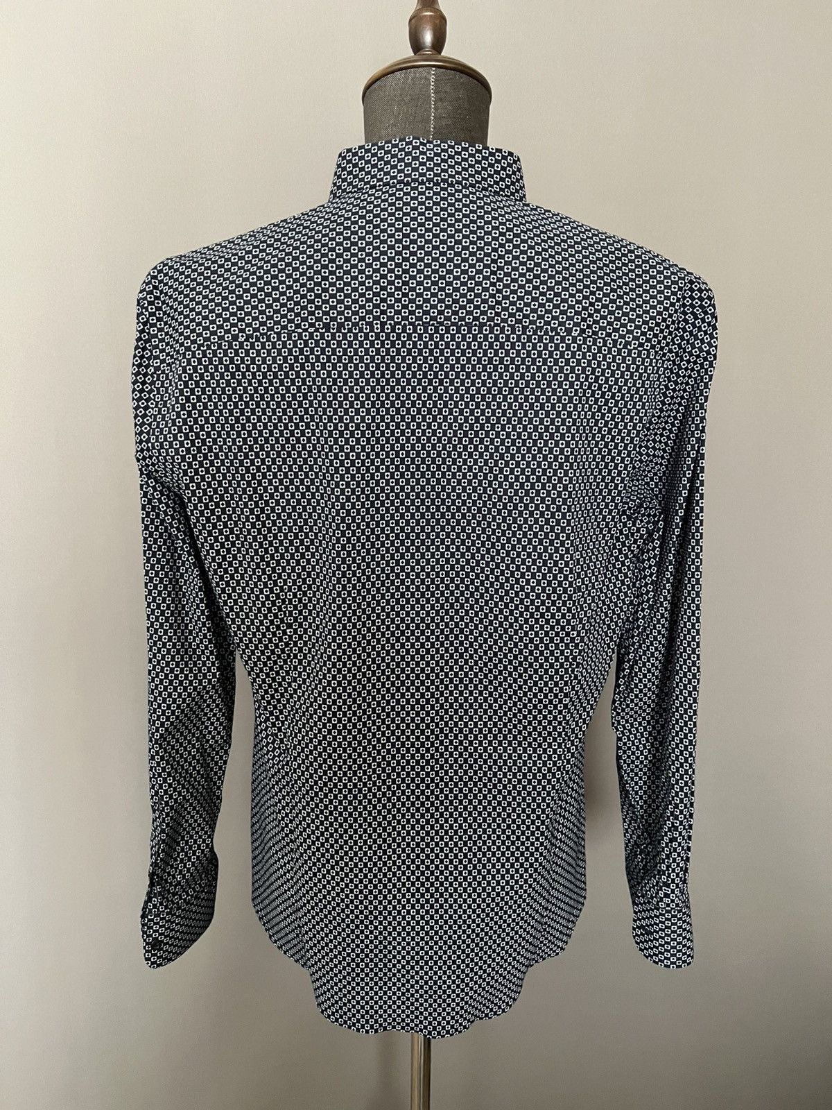 Scotch & Soda Scotch & Soda men's blue button down dress casual shirt Size US XL / EU 56 / 4 - 6 Thumbnail