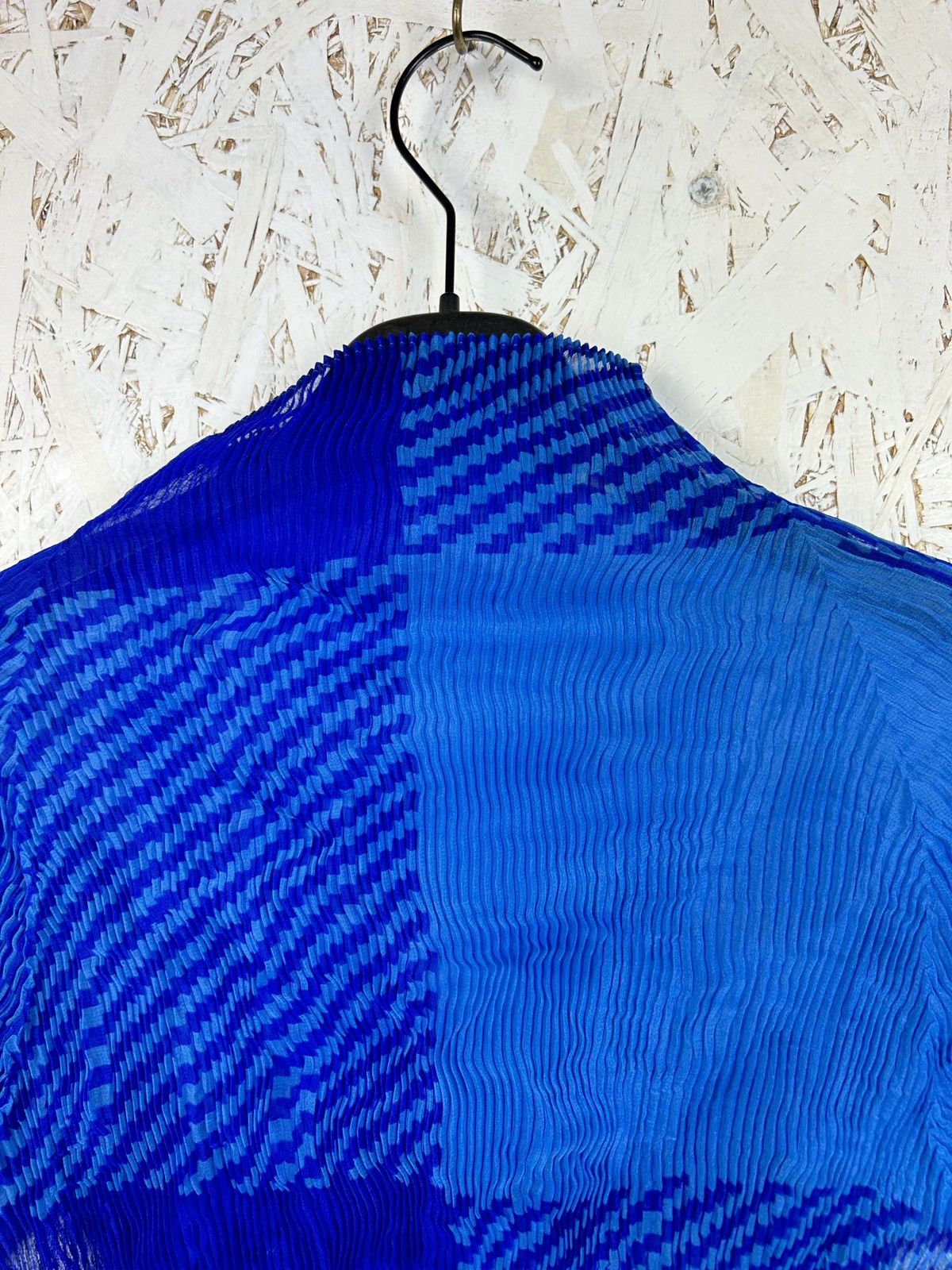 Issey Miyake Vintage Issey Miyake Pleats Pleated Ornament Long Sleeve Size M / US 6-8 / IT 42-44 - 8 Thumbnail