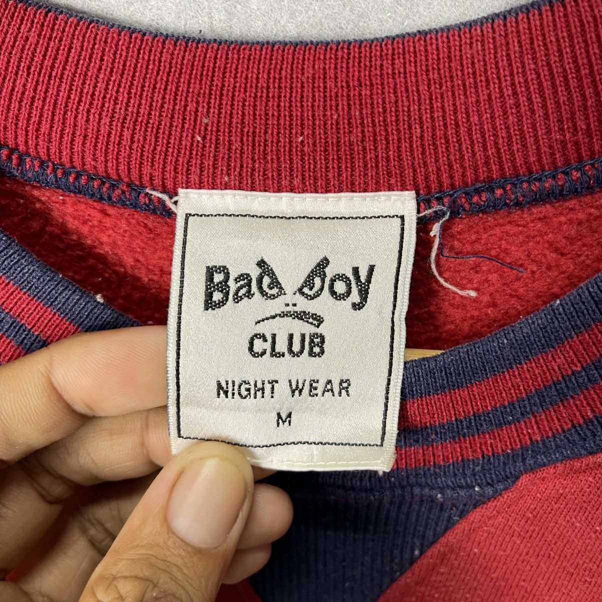 Japanese Brand Vintage Bad Boy Club “An Eye for an Eye” Sweatshirt Size US M / EU 48-50 / 2 - 7 Thumbnail