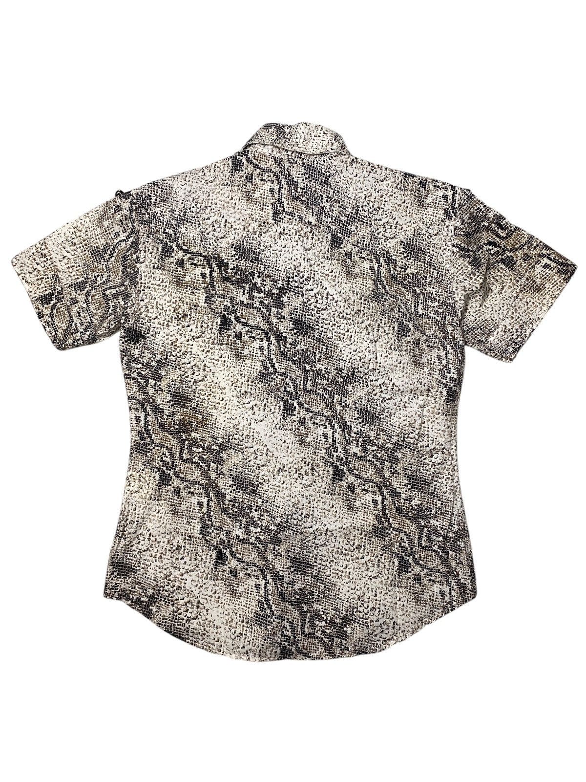 14th Addiction 2000's Semantic Design Snakeskin Pattern Shirts Size US M / EU 48-50 / 2 - 8 Thumbnail