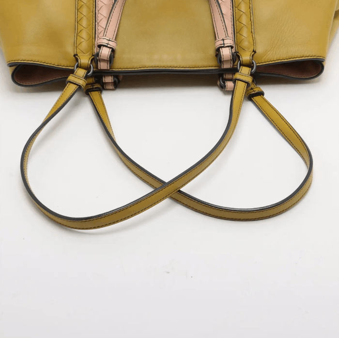 Bottega Veneta Intrecciato Corso Leather Tote Bag Green x Pink Size ONE SIZE - 5 Thumbnail