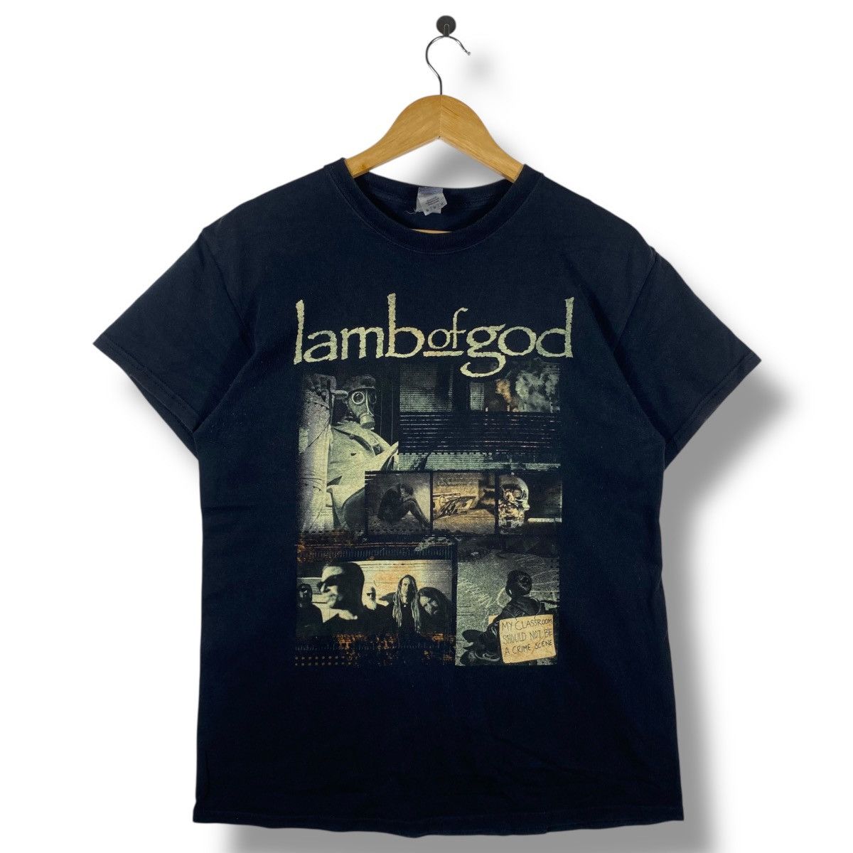 Band Tees Vintage LAMB OF GOD American Groove Metal Band Tee Shirt Size US M / EU 48-50 / 2 - 1 Thumbnail