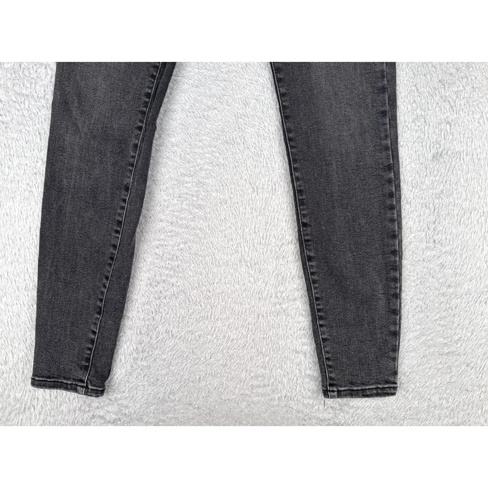 Everlane Everlane Jeans Women 25 Black Denim Mid Rise Skinny Cotton Blend 24x27 Size 42" / US 20 - 2 Thumbnail