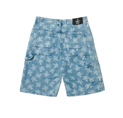 Palace × Vivienne Westwood Palace Vivienne Westwood Denim Shorts Orb Stone Wash 36 Size US 36 / EU 52 - 2 Thumbnail