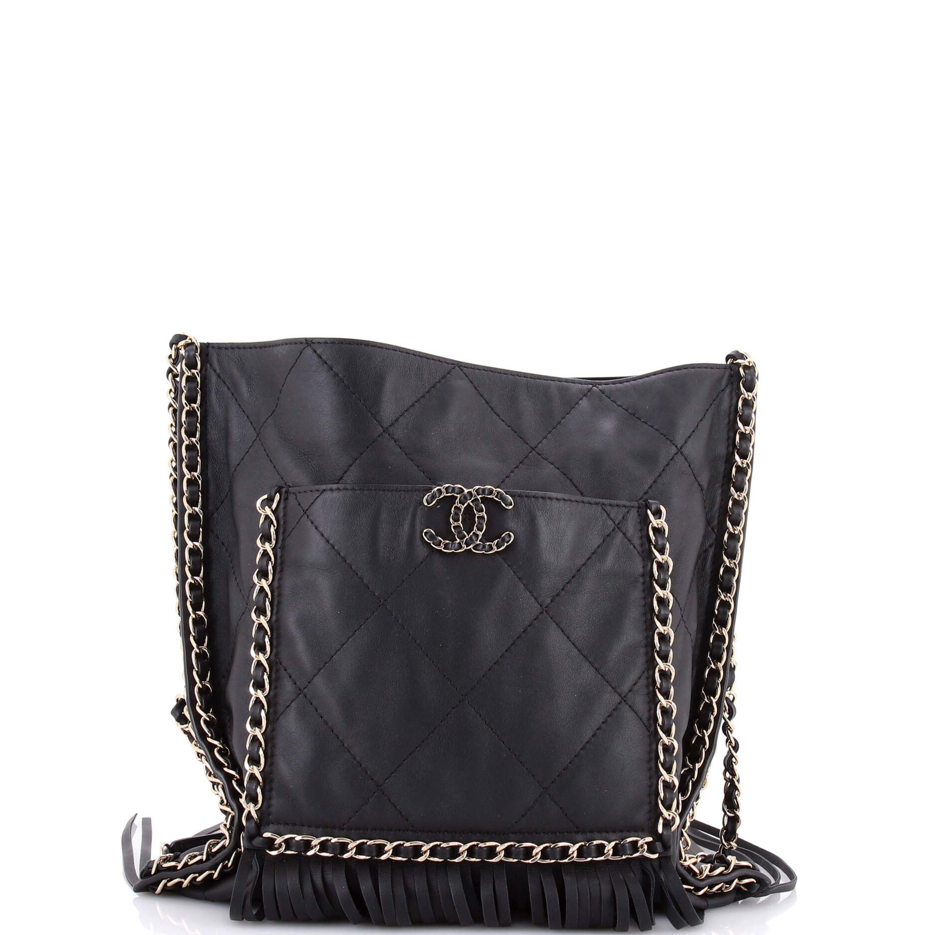 Chanel Fringe Flat Shopping Bag Size ONE SIZE - 1 Thumbnail