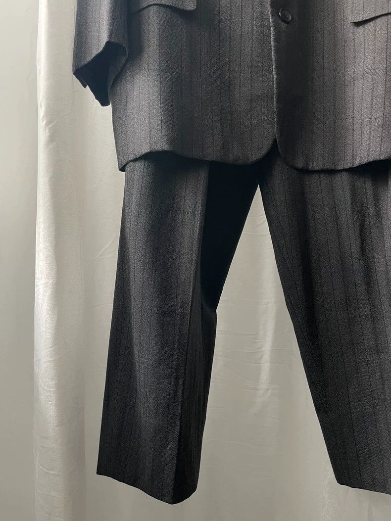 Comme des Garcons Comme des Garçons size s Striped dark grey black blazer su Size 36S - 4 Thumbnail