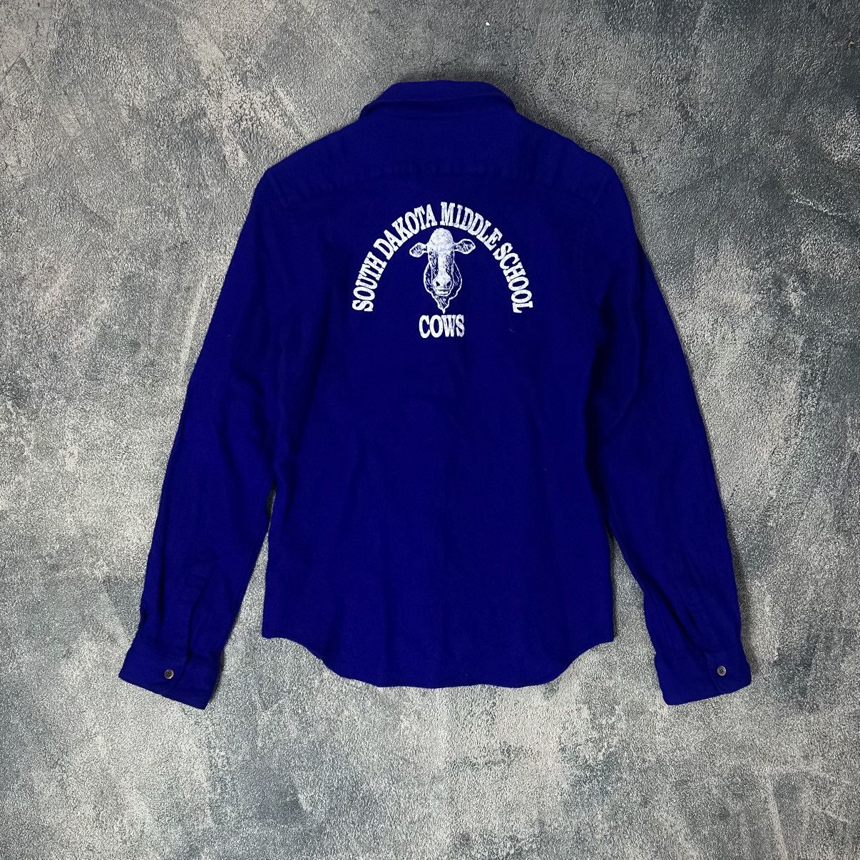 Junya Watanabe 🐐2002 South Dakota Middle School Cows Wool Button up Size US S / EU 44-46 / 1 - 1 Thumbnail