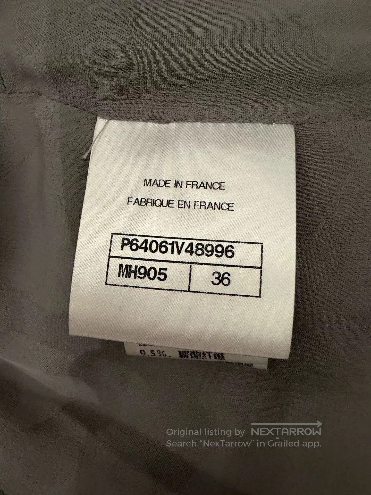Chanel Chanel Runway Gray Sequin Collar Coat. Size US S / EU 44-46 / 1 - 4 Thumbnail