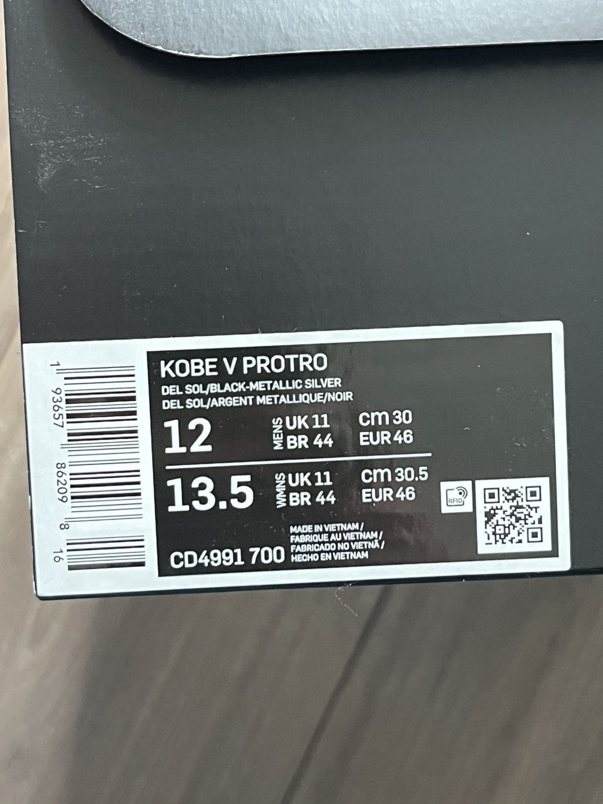 Nike Nike Kobe 5 Protro “Bruce Lee” – Size US 12 Size US 12 / EU 45 - 16 Thumbnail