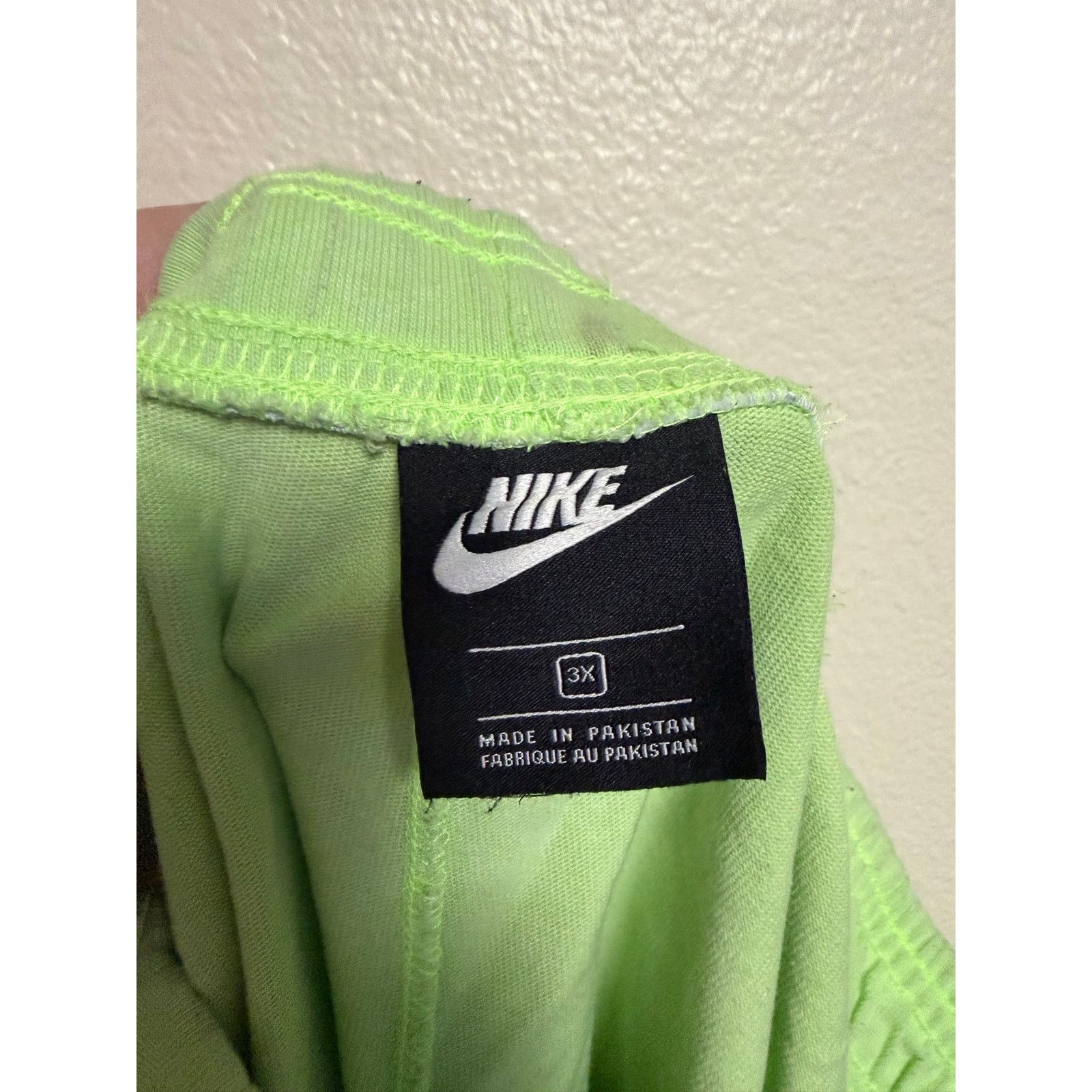 Nike Nike Just Do It Green Shorts Womens Size 3X Size 42" / US 20 - 6 Thumbnail