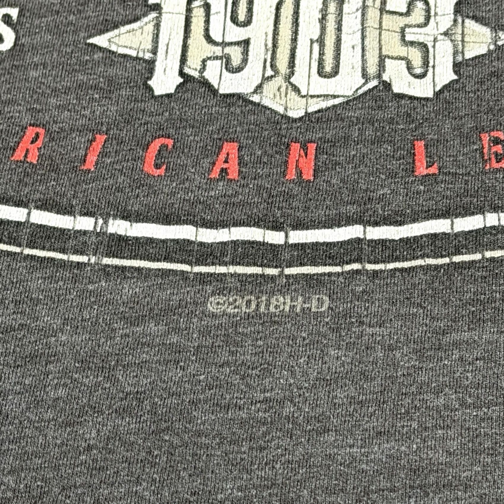 Harley Davidson Harley-Davidson Shirt Mens 2XL Gray Cherokee North Carolina Eagle Graphic Tee Size US XXL / EU 58 / 5 - 6 Thumbnail