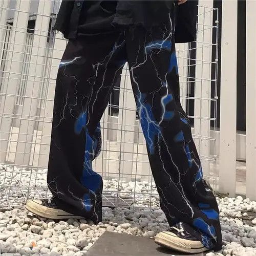 Jean lightning elastic pants Size US 32 / EU 48 - 1 Thumbnail