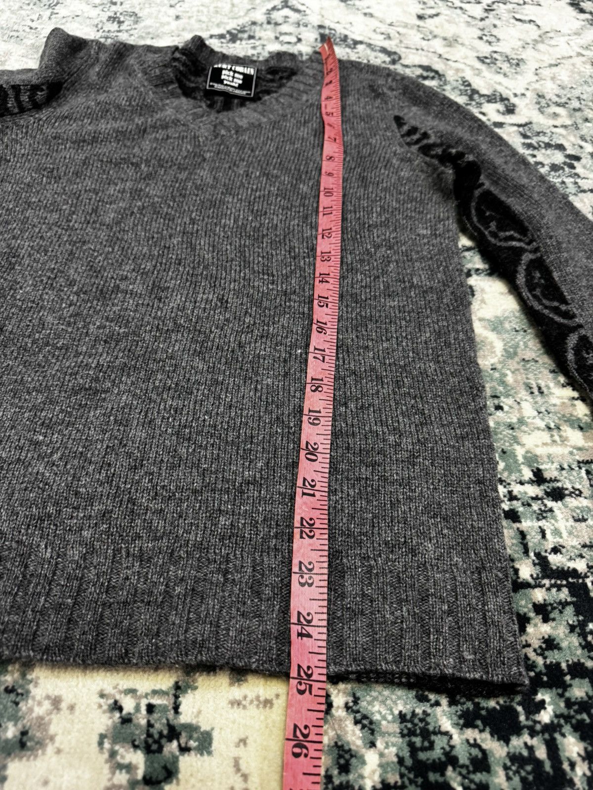 Hysteric Glamour HYSTERIC GLAMOUR KURT COBAIN PICK ME WOOL JUMPER SWEATSHIRT Size US M / EU 48-50 / 2 - 3 Thumbnail