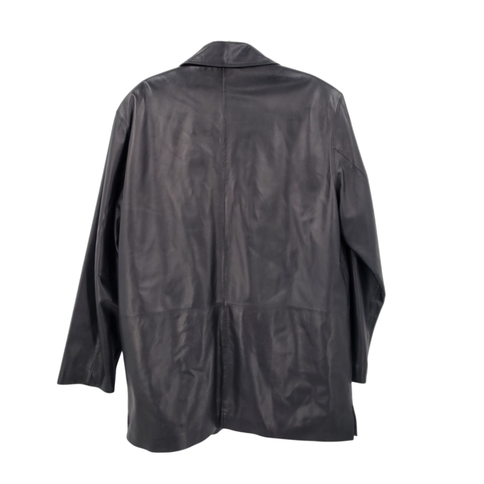 Robert Comstock Mens Robert Comstock Endurance Black Buttery Genuine Leather Size US XL / EU 56 / 4 - 2 Thumbnail