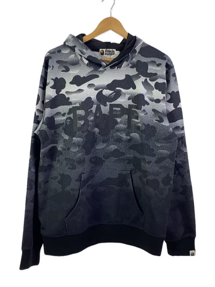 Bape BAPE One Point Print Brand Logo Camo Poly Hdy Black Size US XL / EU 56 / 4 - 1 Thumbnail