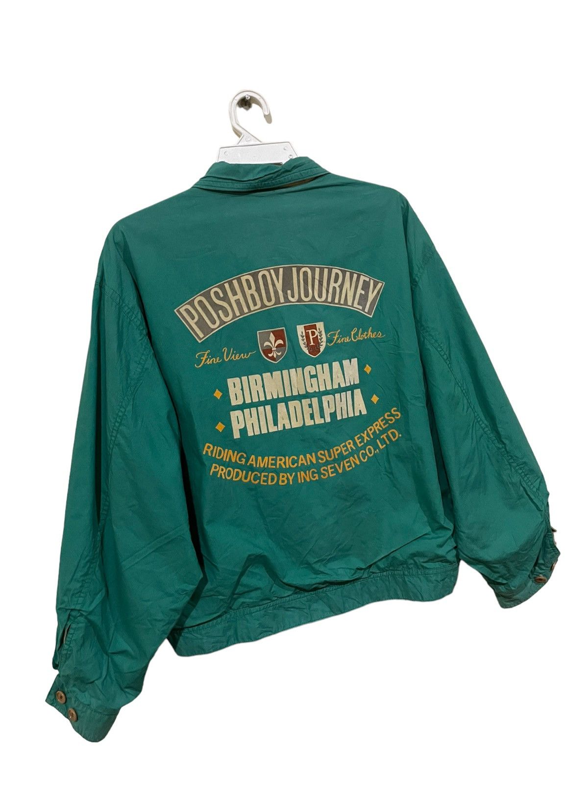 Vintage Poshboy Vintage Jacket Size US XL / EU 56 / 4 - 14 Thumbnail