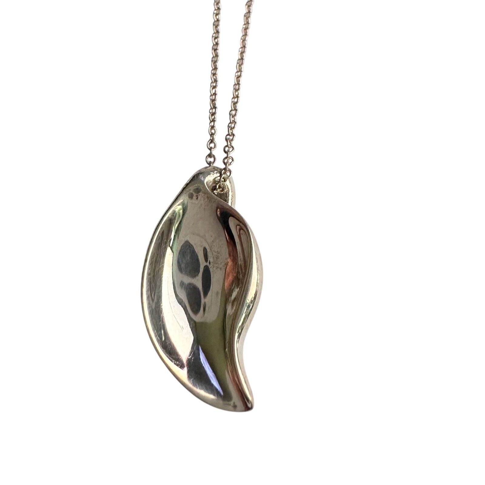 Tiffany & Co. Tiffany & Co Leaf Necklace 16" Chain Size ONE SIZE - 7 Thumbnail