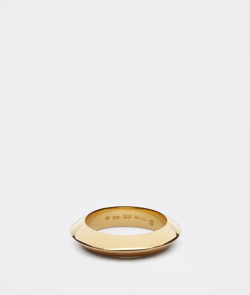 Bottega Veneta o1w1db10525 Size: 17 / Essentials Ring in Gold Size ONE SIZE - 1 Thumbnail