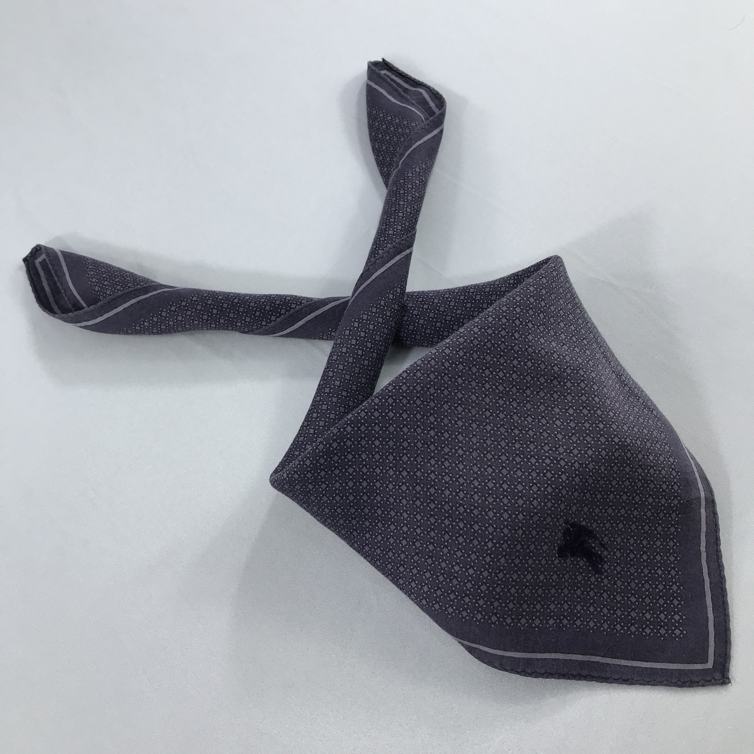 Burberry × Vintage Burberry Bandana / Handkerchief / Neckerchief - S1956 Size ONE SIZE - 4 Thumbnail