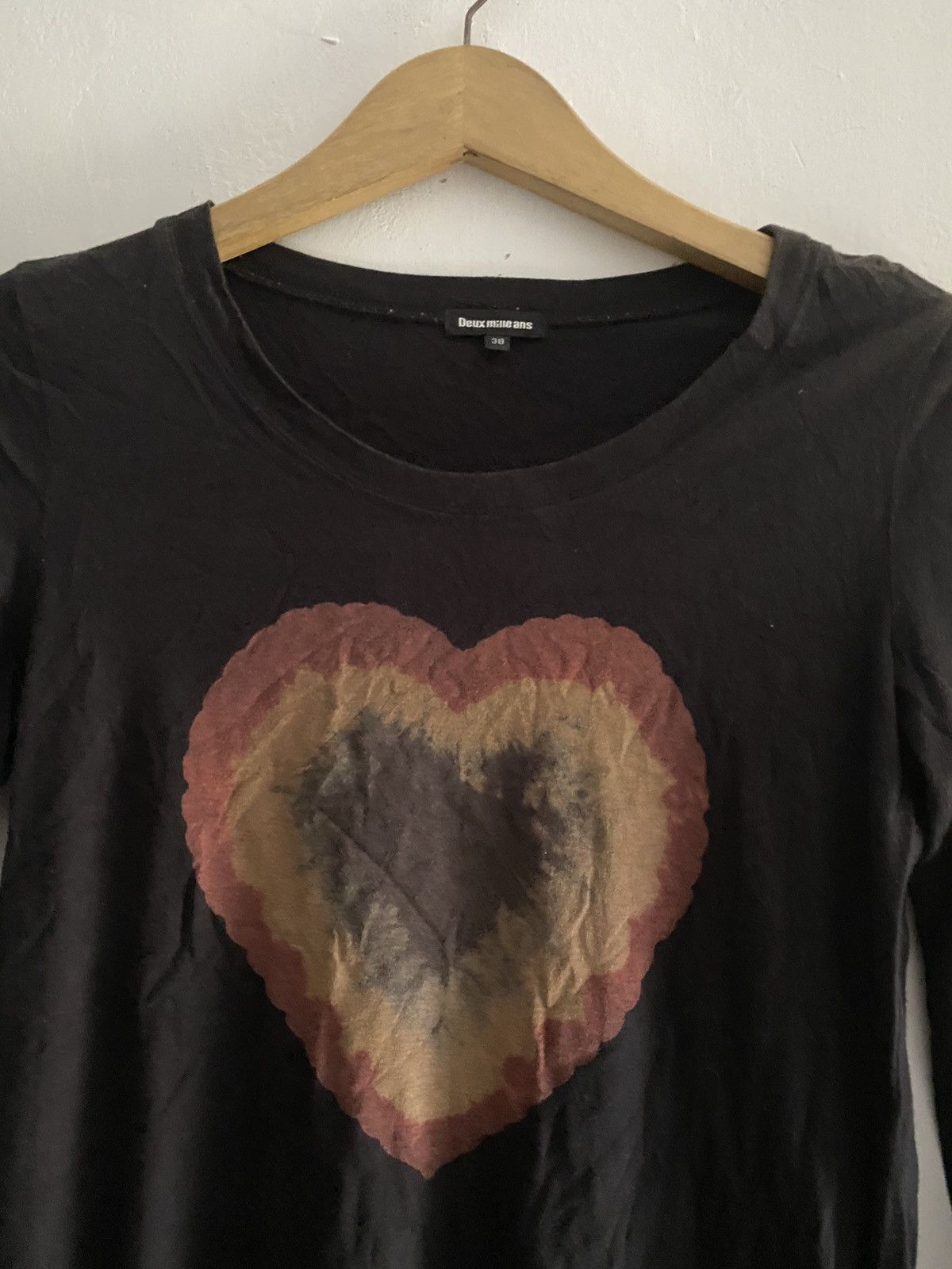 If Six Was Nine × Japanese Brand × Le Grande Bleu (L.G.B.) Deux mille ans heart tee Size US M / EU 48-50 / 2 - 2 Thumbnail