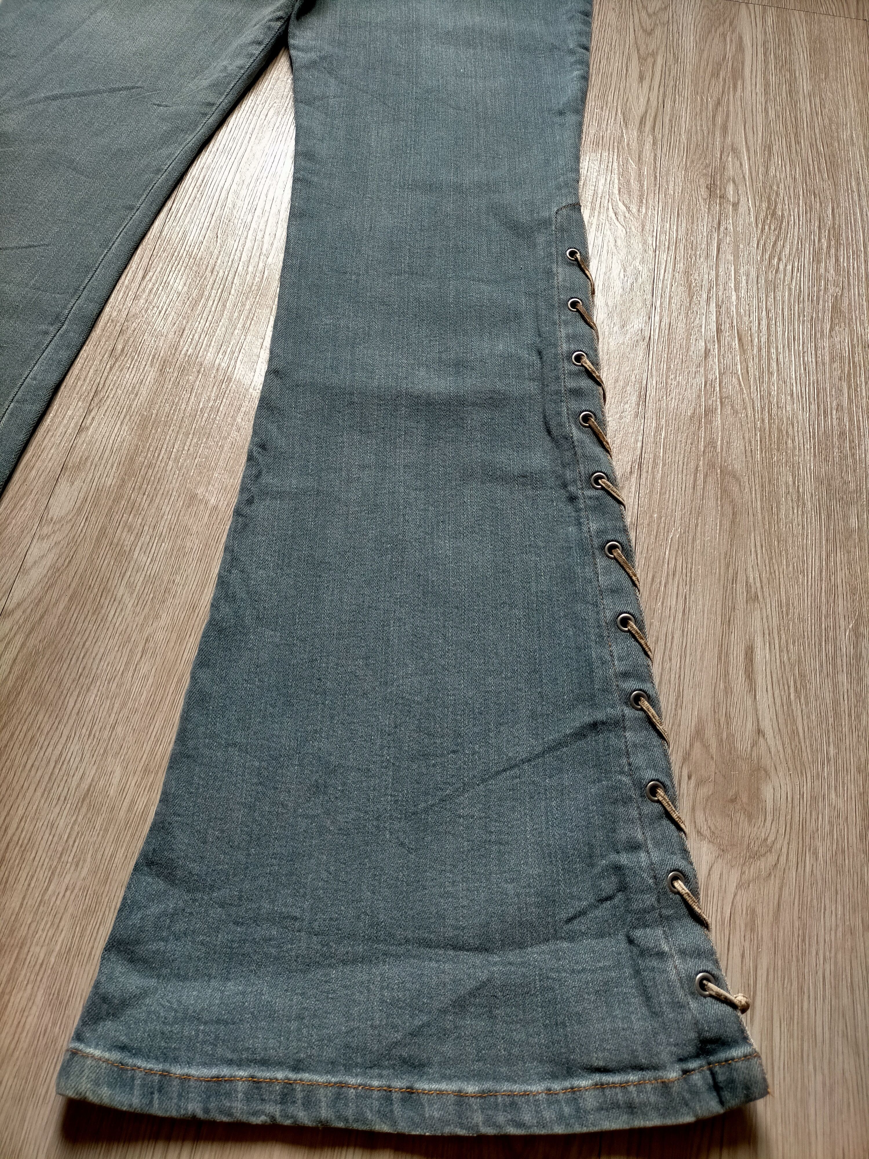 If Six Was Nine Flare Jeans Jouer Aux Echecs Boot cut Denim Size US 28 / EU 44 - 15 Thumbnail