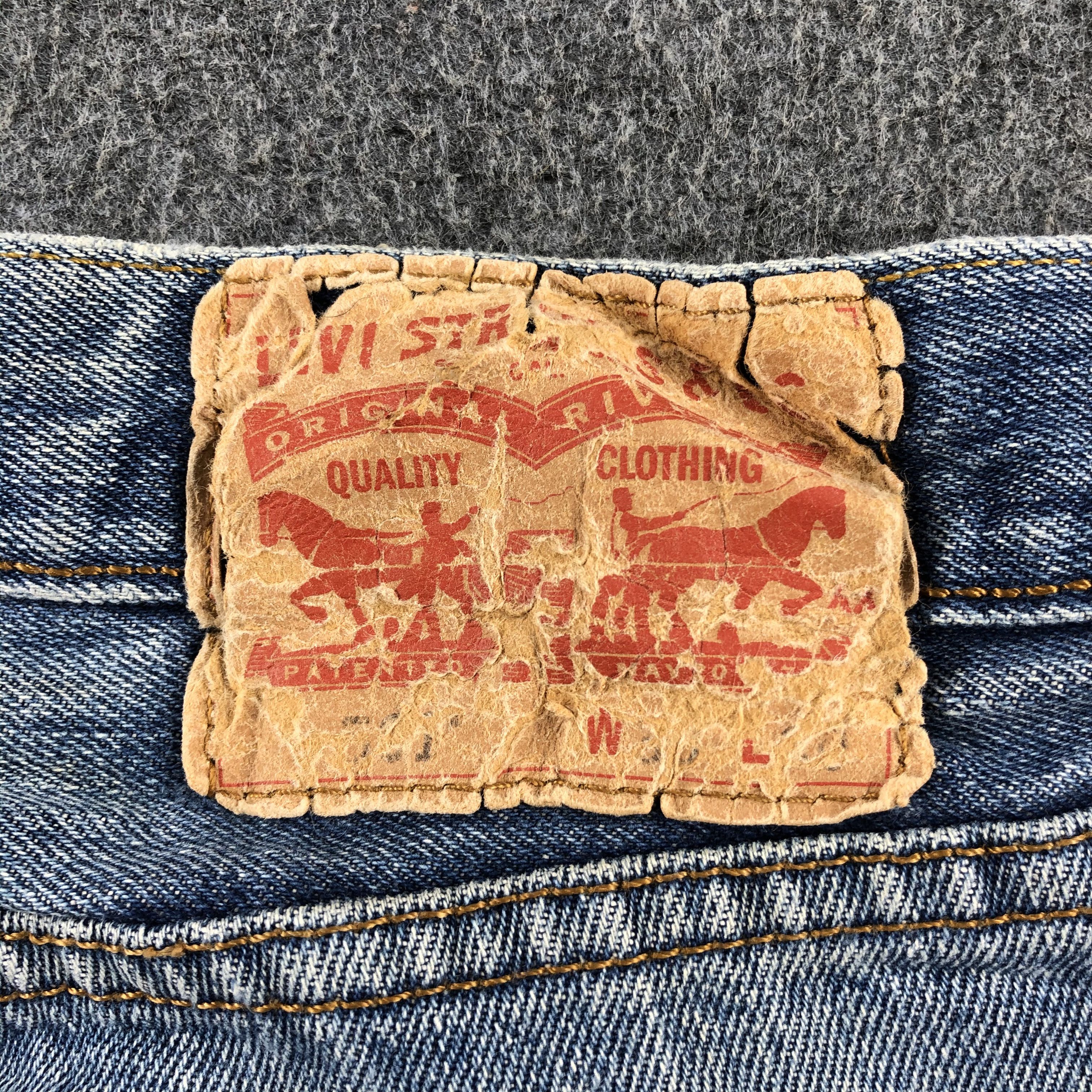 Levi's Vintage Blue Wash Levis 501 Jeans-J2371 Size US 31 - 5 Thumbnail
