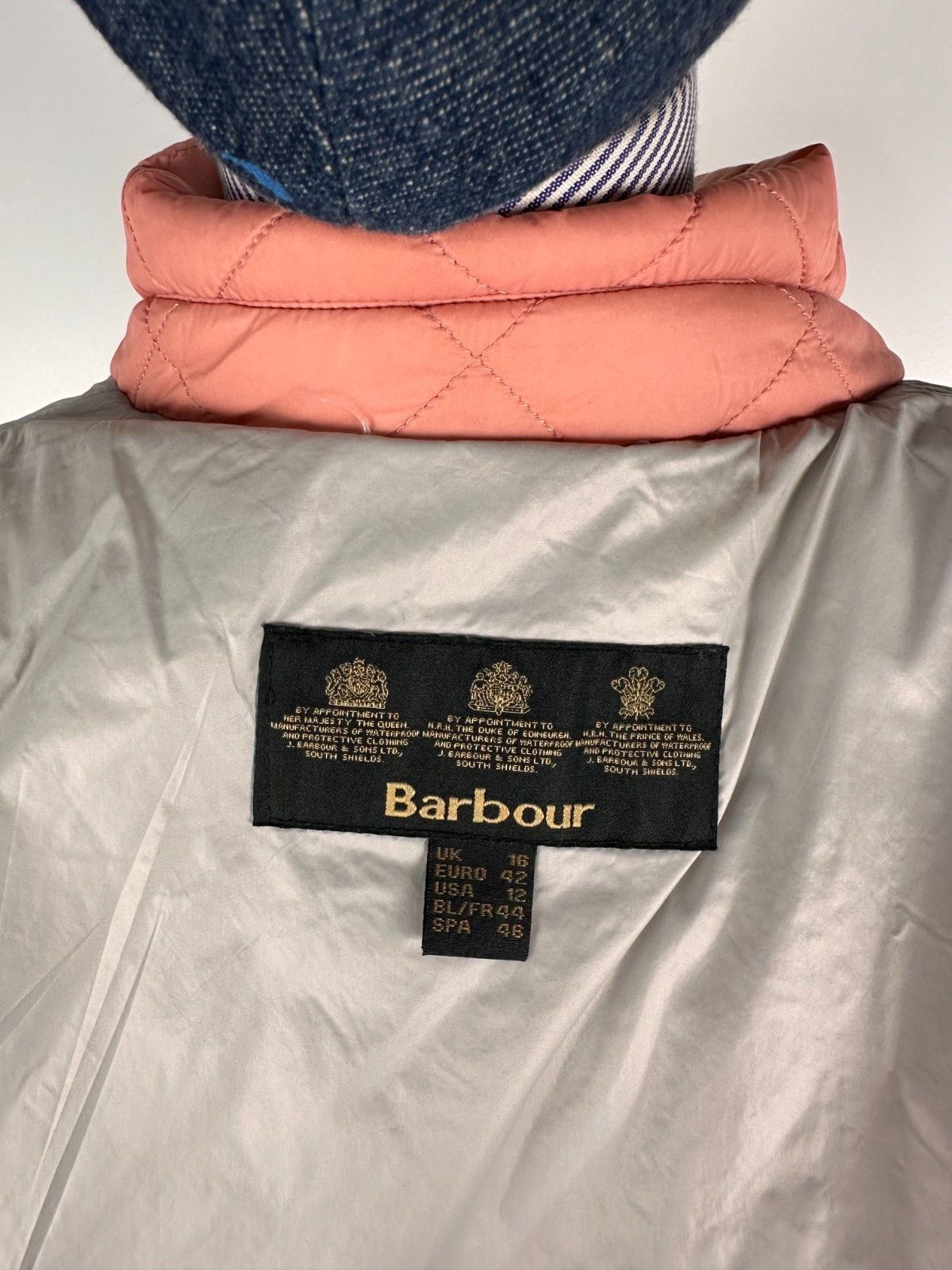 Barbour Barbour Overwash Quilt Jacket Pink Size EUR42 US12 Size XL / US 12-14 / IT 48-50 - 9 Thumbnail