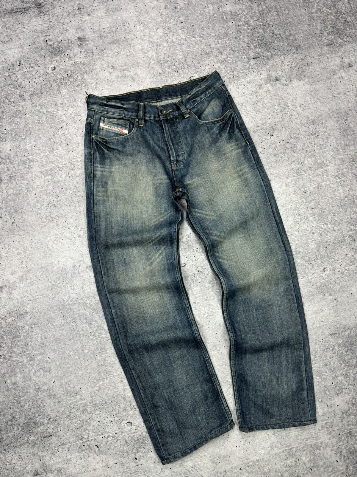 Diesel × Vintage Vintage Diesel Blue Stonewashed Denim Jeans Trousers Pants Size US 32 / EU 48 - 3 Thumbnail