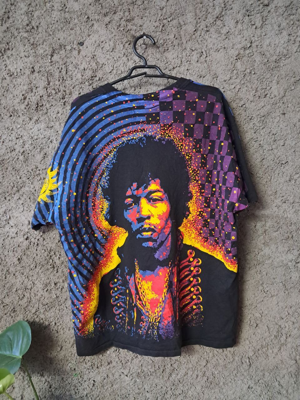 Hanes × Jimi Hendrix × Vintage 1992 jimi hendrix aop Size US XL / EU 56 / 4 - 5 Thumbnail