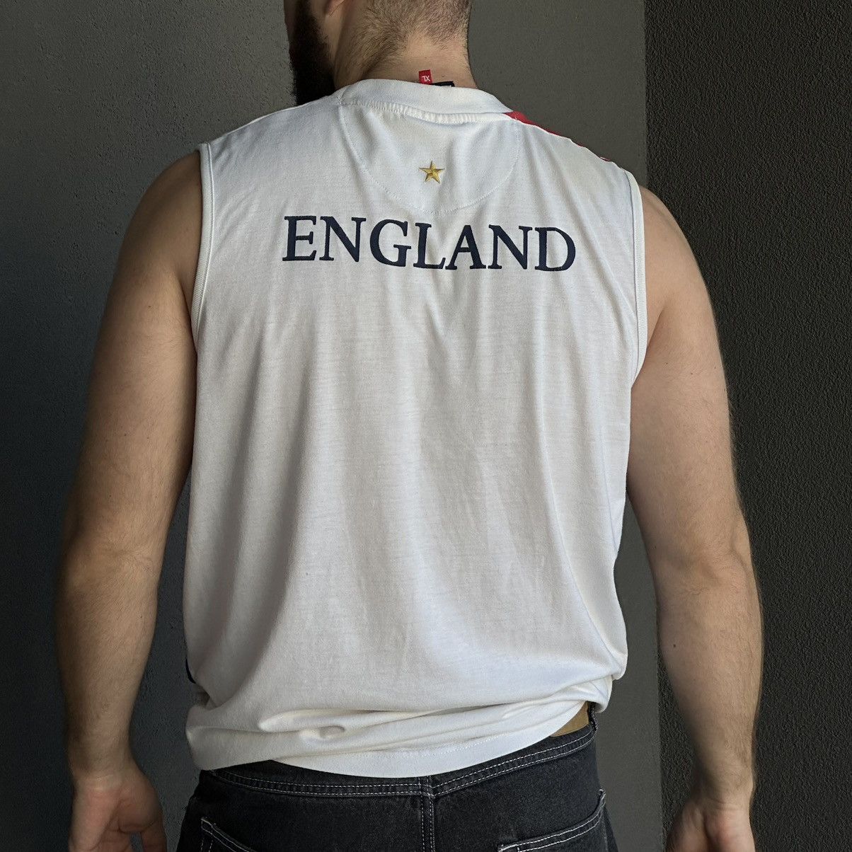Vintage Vintage England Rugby League Tank Top Distressed Y2K 00s USA Size US XL / EU 56 / 4 - 1 Thumbnail