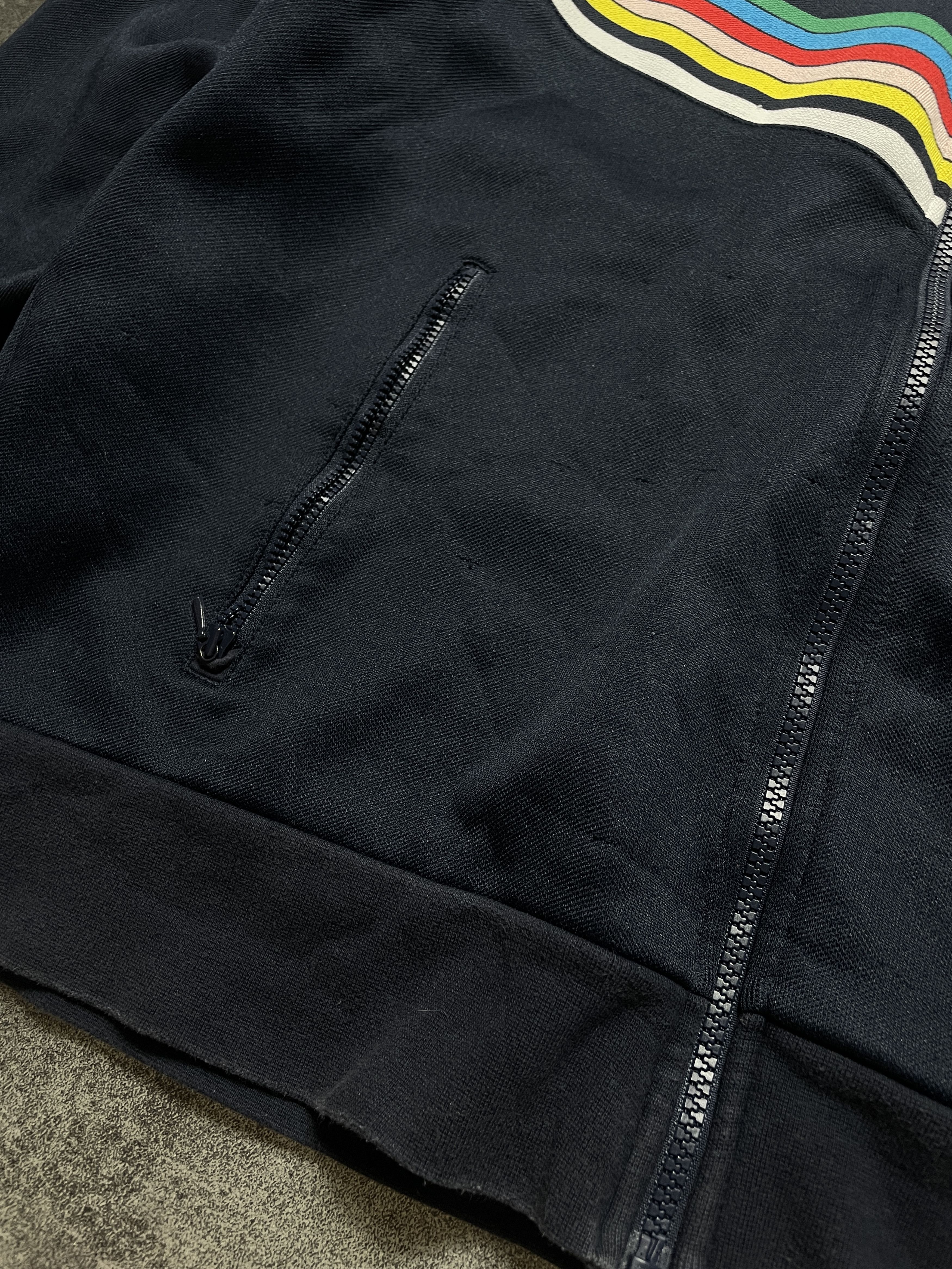 Original Penguin ❗️RARE❗️Original Penguin Retro Sweatshirt Zip Striped Size US XL / EU 56 / 4 - 11 Thumbnail