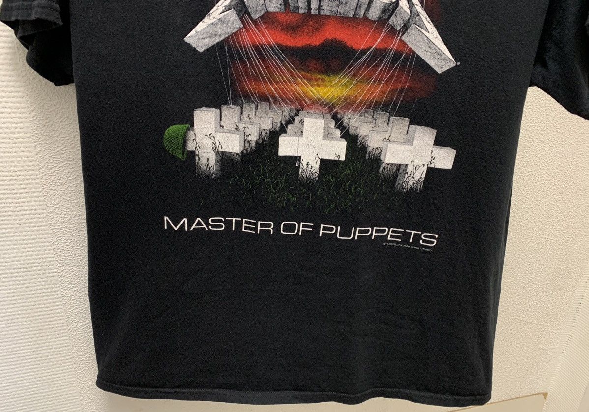 Metallica Metallica vintage black t-shirt Xl master of puppets oasis Size US XL / EU 56 / 4 - 3 Thumbnail