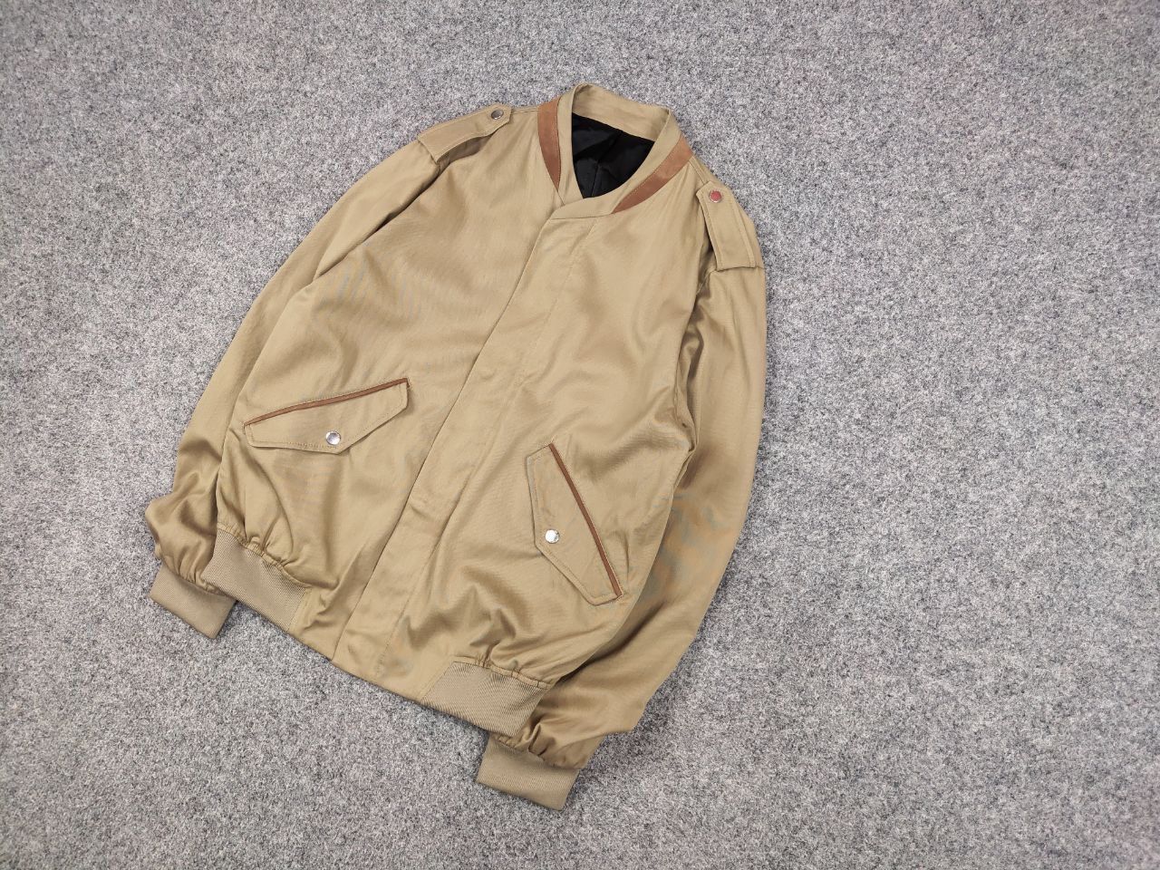 The Kooples The Kooples SS20 Cotton Full Zip Bomber MIlitary Jacket Size US S / EU 44-46 / 1 - 3 Thumbnail